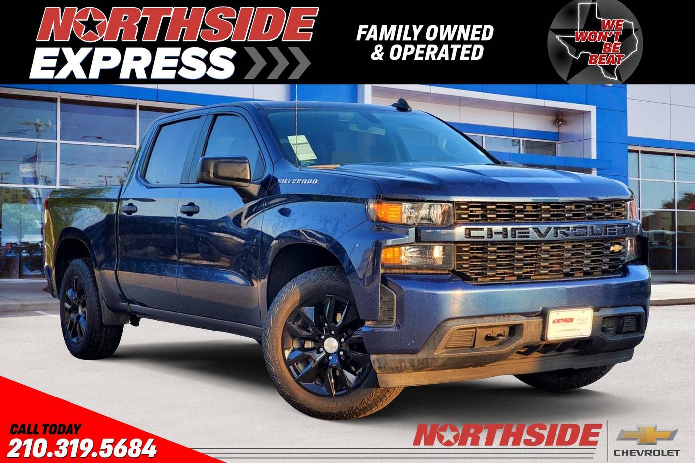 2022 Chevrolet Silverado 1500 LTD Custom — Pickup Truck — 73,595 mi — San Antonio, TX