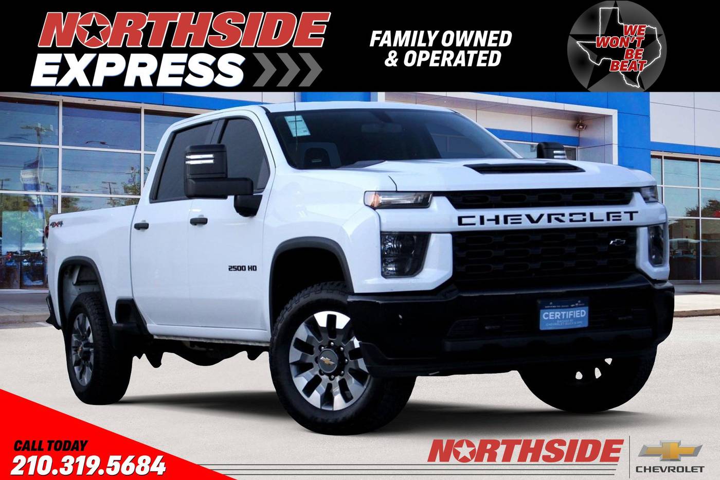 2023 Chevrolet Silverado 2500HD Custom — Pickup Truck — 63,490 mi — San Antonio, TX