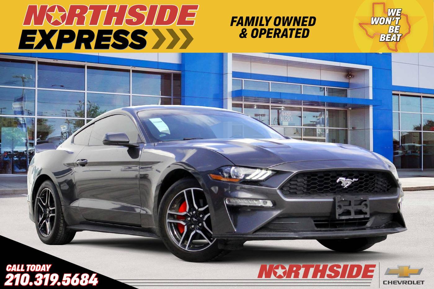 2018 Ford Mustang EcoBoost Premium — Coupe — 54,273 mi — San Antonio, TX