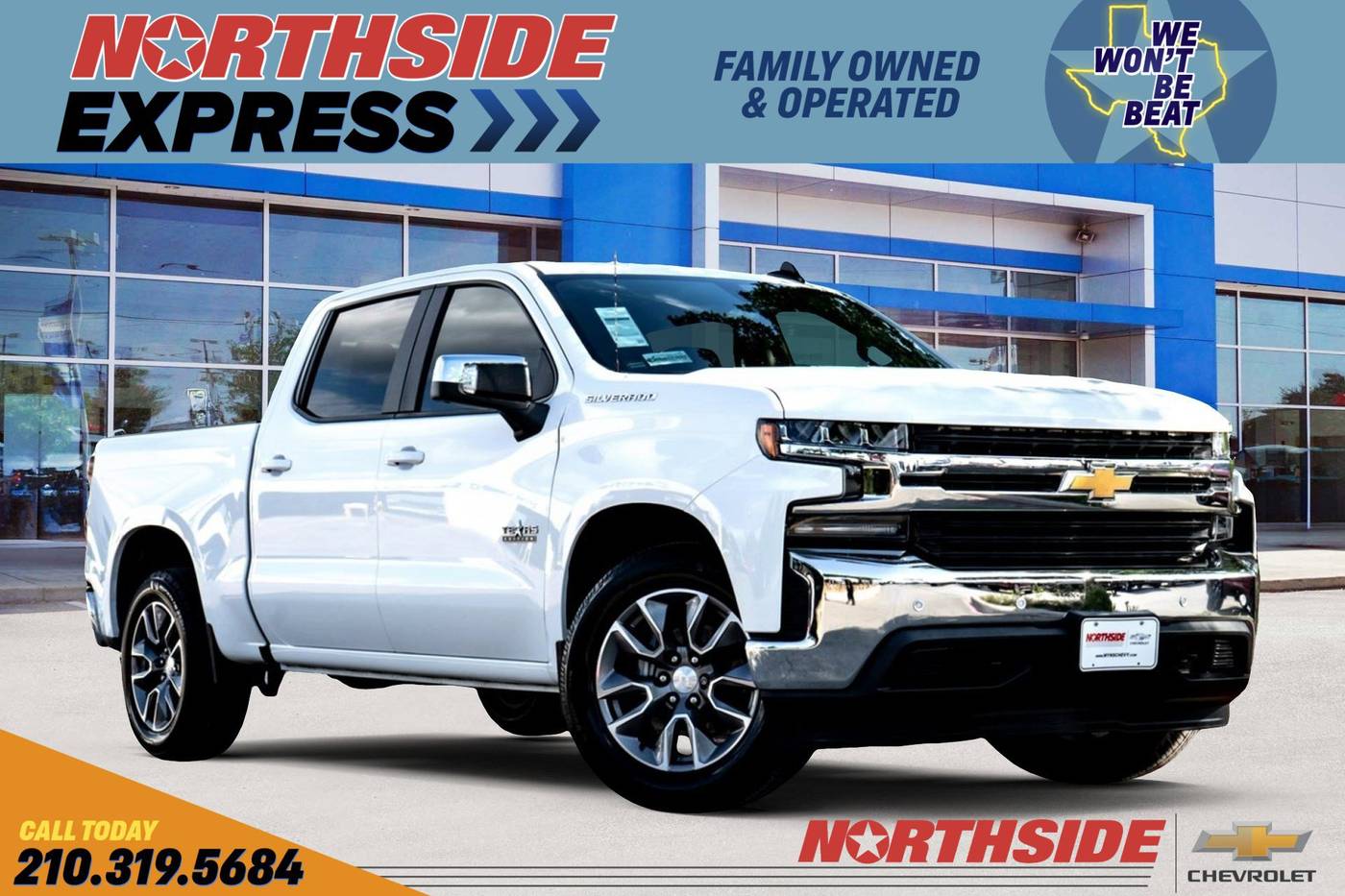 2019 Chevrolet Silverado 1500 LT — Pickup Truck — 59,000 mi — san antonio, TX
