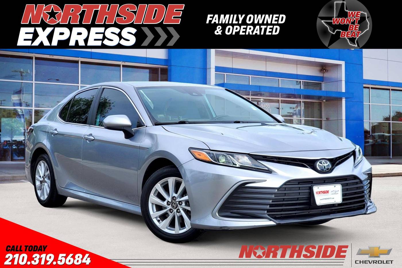 2023 Toyota Camry LE — Sedan — 21,932 mi — San Antonio, TX