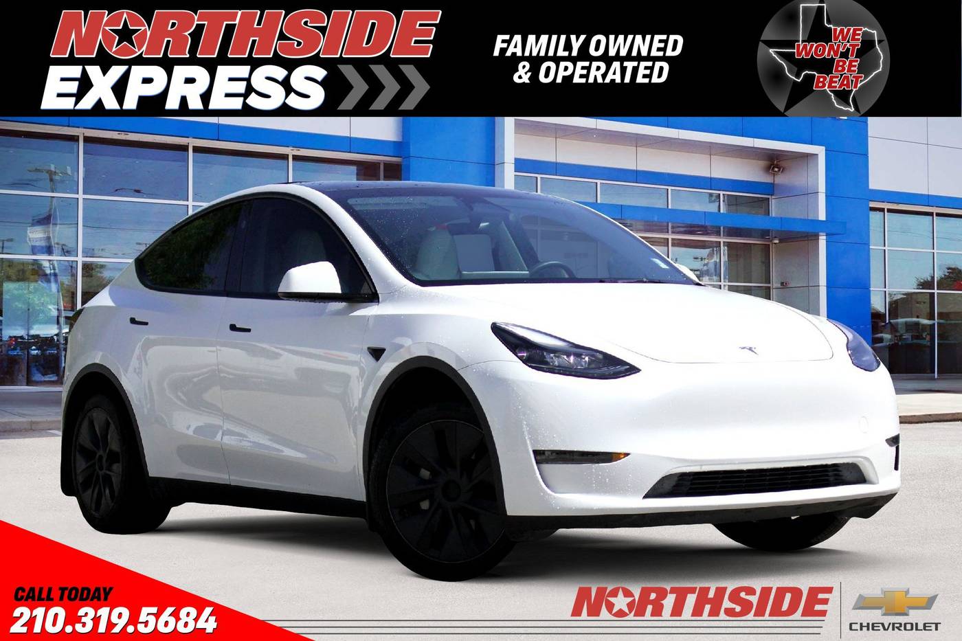 2025 Tesla Model Y Long Range — SUV — 15,120 mi — San Antonio, TX