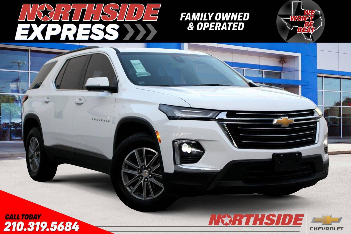 2022 Chevrolet Traverse LT Cloth — SUV — 24,914 mi — San Antonio, TX