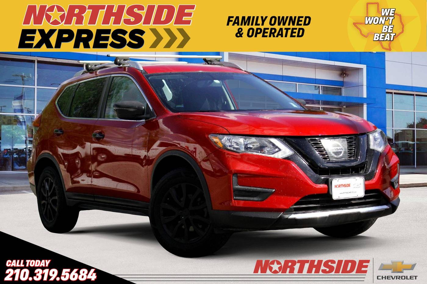 2017 Nissan Rogue SV — SUV — 70,825 mi — San Antonio, TX