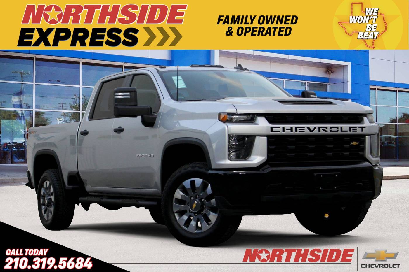 2023 Chevrolet Silverado 2500HD Custom — Pickup Truck — 22,095 mi — san antonio, TX