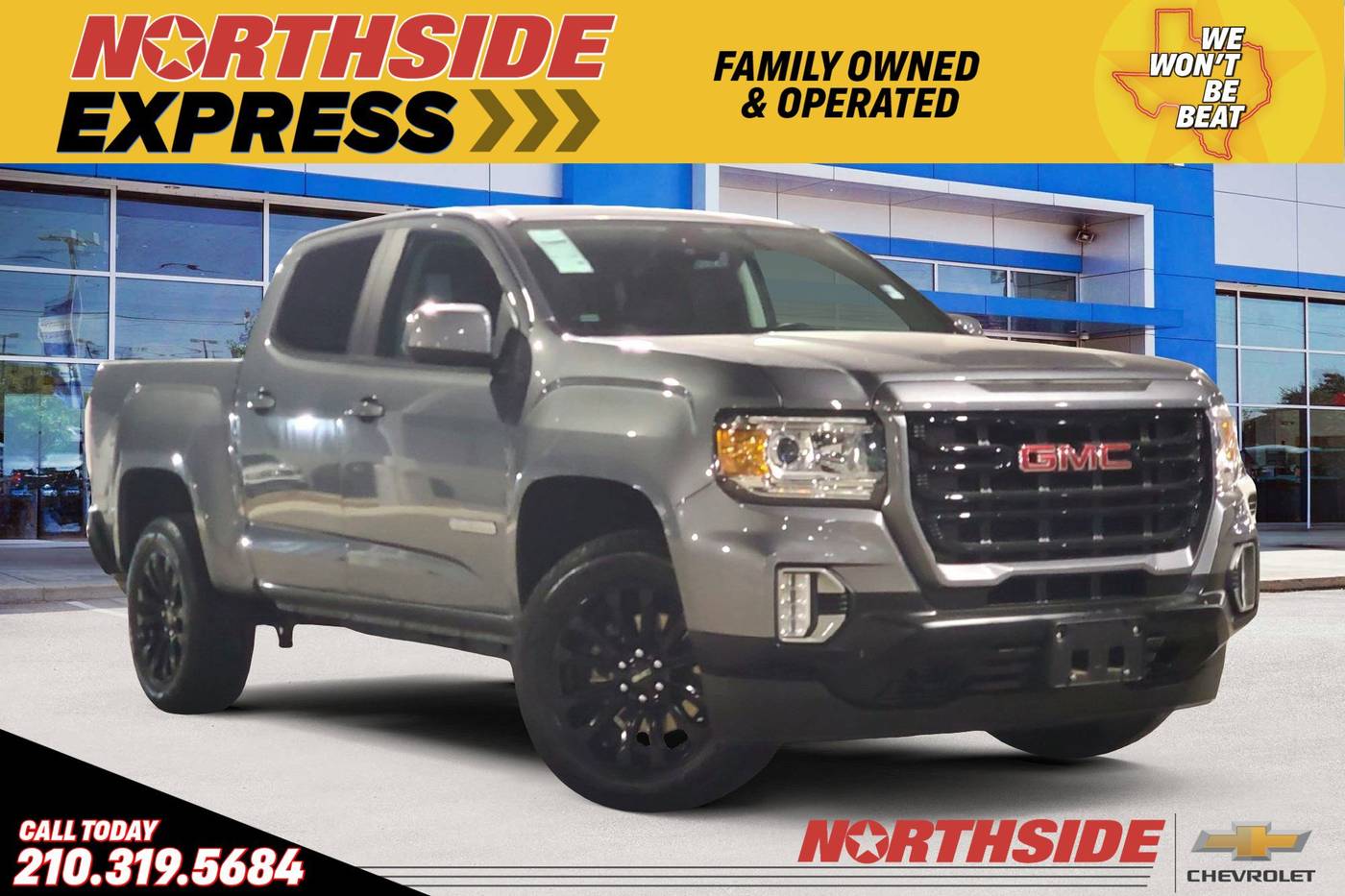2021 GMC Canyon Elevation — Pickup Truck — 45,655 mi — San Antonio, TX