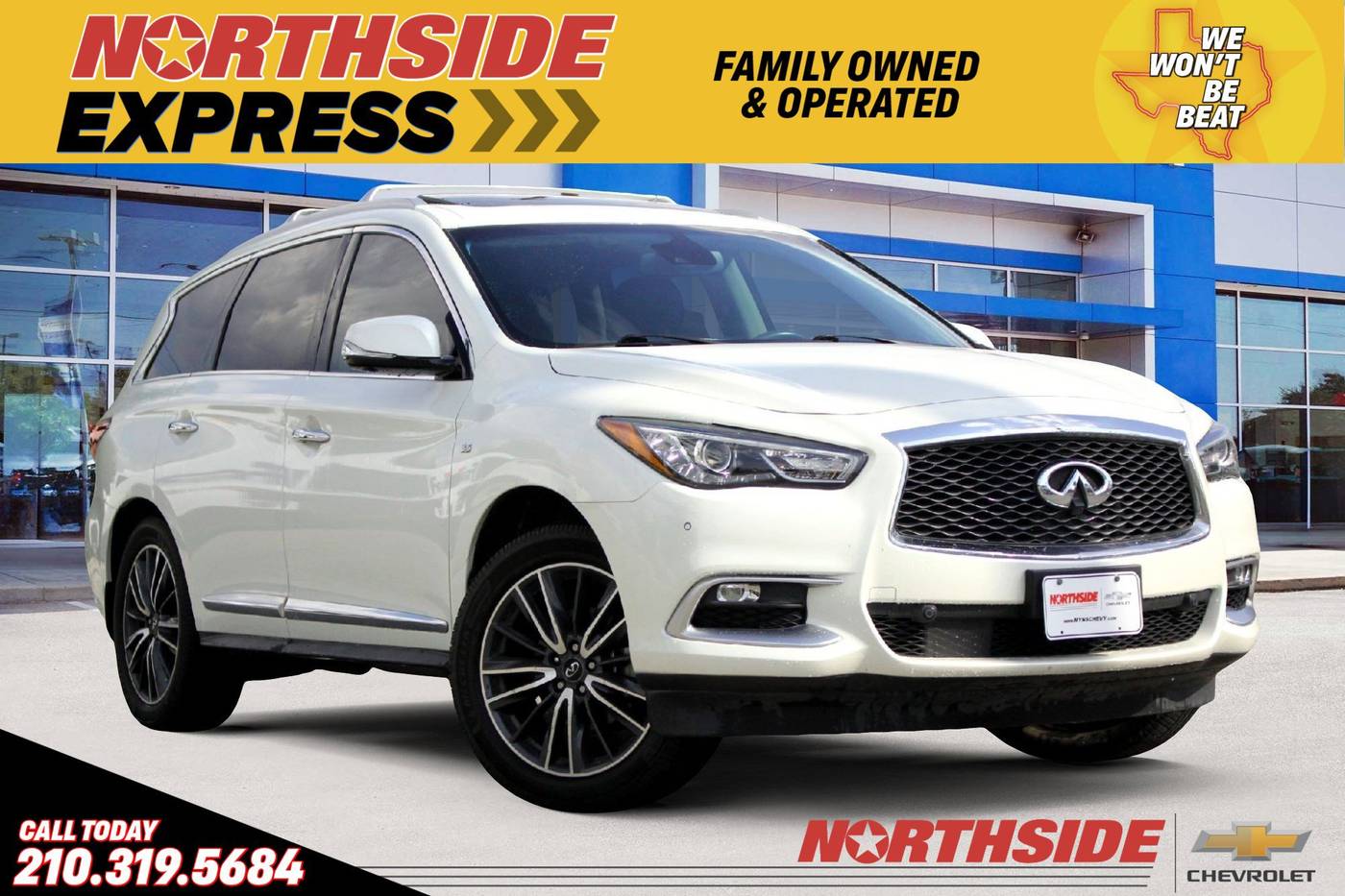 2016 INFINITI QX60 3.5 — SUV — 101,716 mi — San Antonio, TX