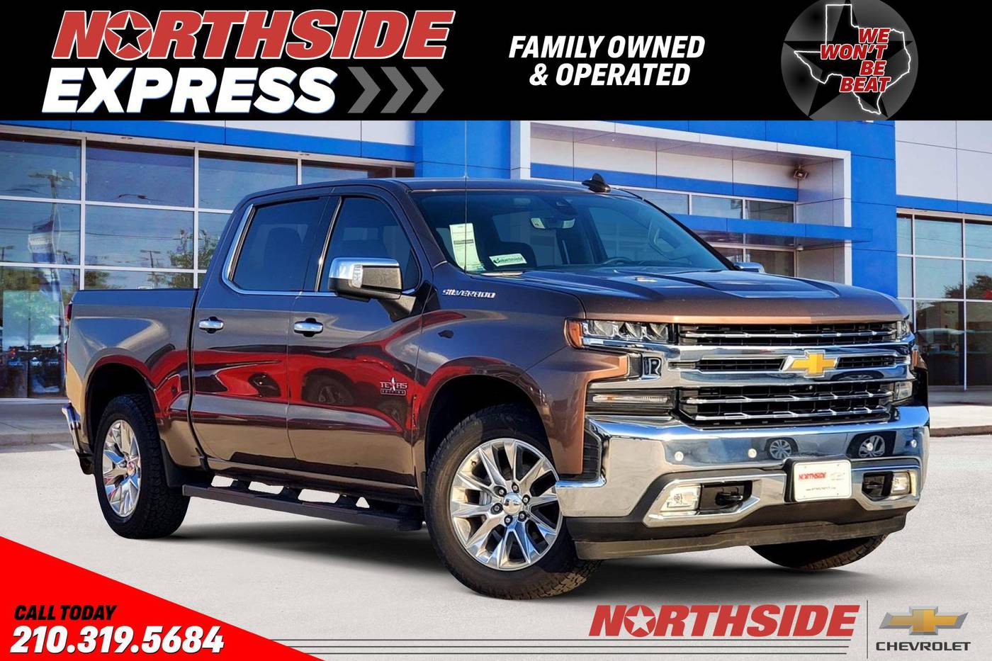 2019 Chevrolet Silverado 1500 LTZ — Pickup Truck — 87,469 mi — san antonio, TX