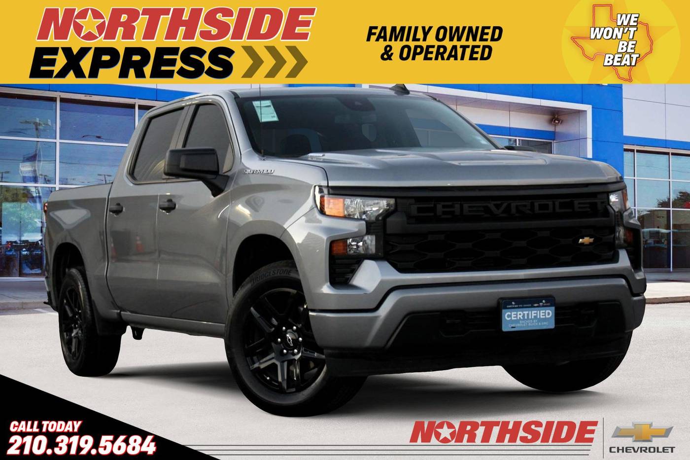 2024 Chevrolet Silverado 1500 Custom — Pickup Truck — 7,905 mi — san antonio, TX