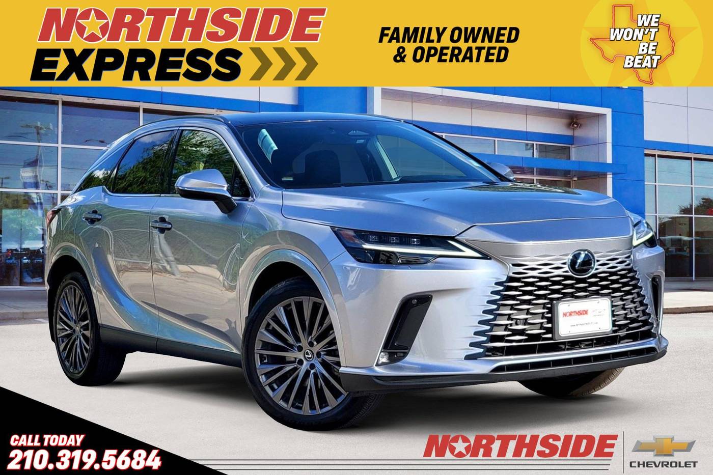 2023 Lexus RX RX 350h Luxury — SUV — 26,011 mi — San Antonio, TX