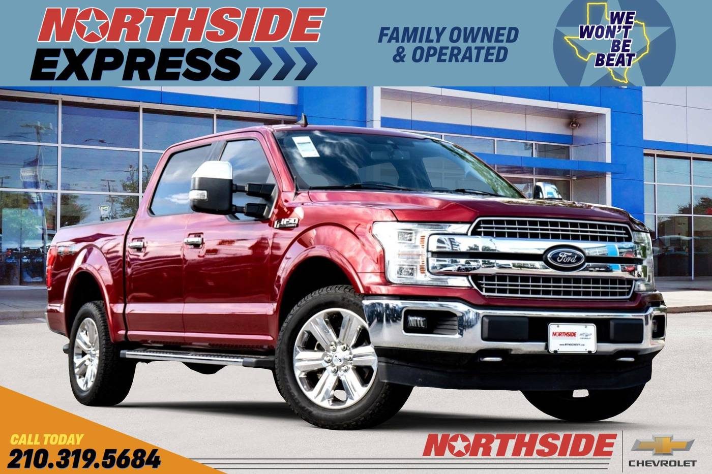 2019 Ford F-150 Lariat — Pickup Truck — 85,870 mi — San Antonio, TX