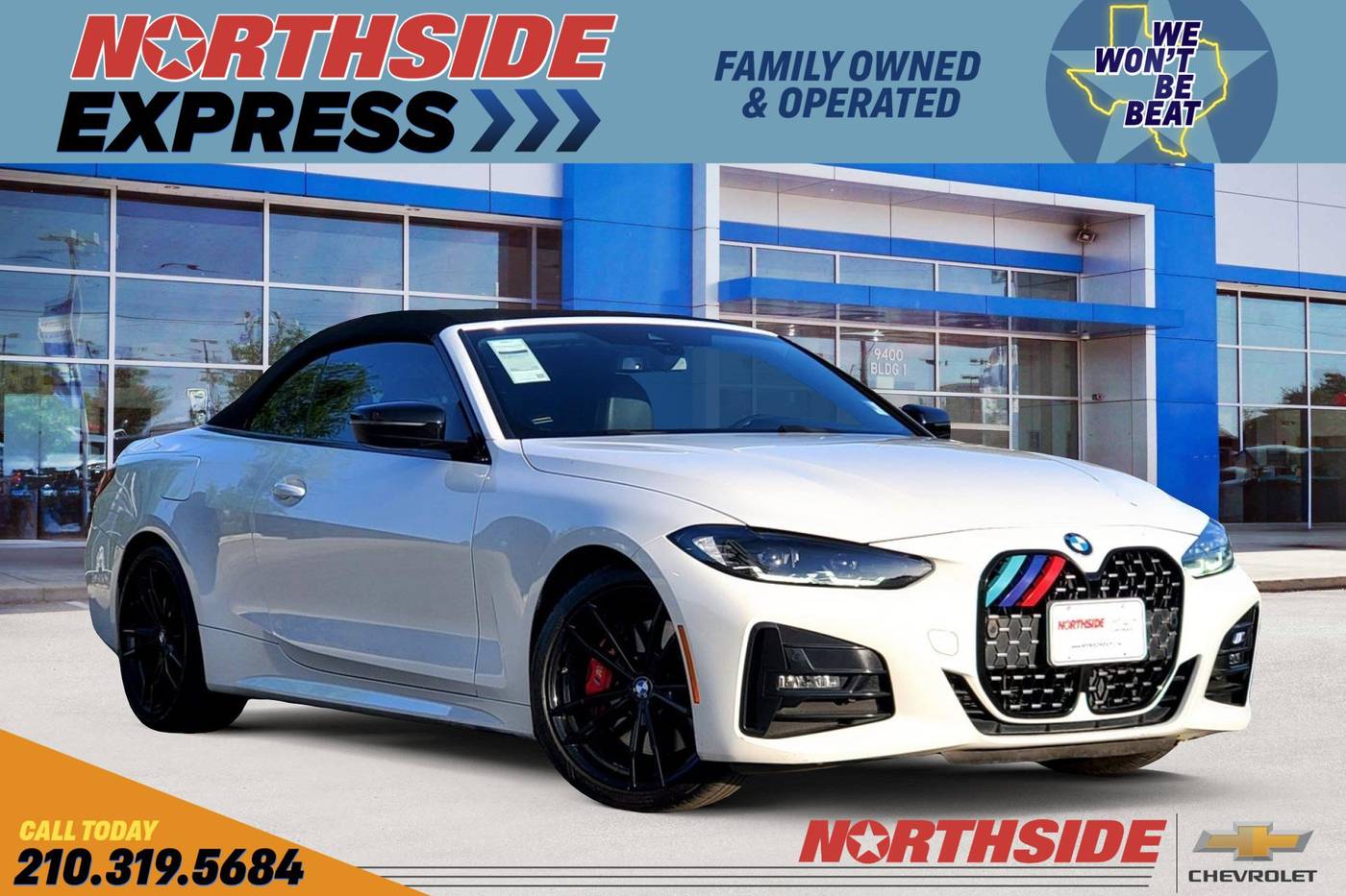 2023 BMW 4 Series 430i — Convertible — 28,717 mi — San Antonio, TX