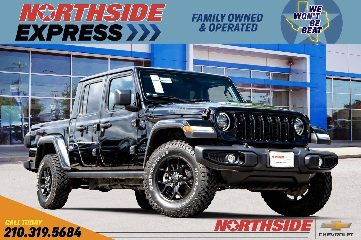 2024 Jeep Gladiator Willys — Pickup Truck — 19,316 mi — San Antonio, TX
