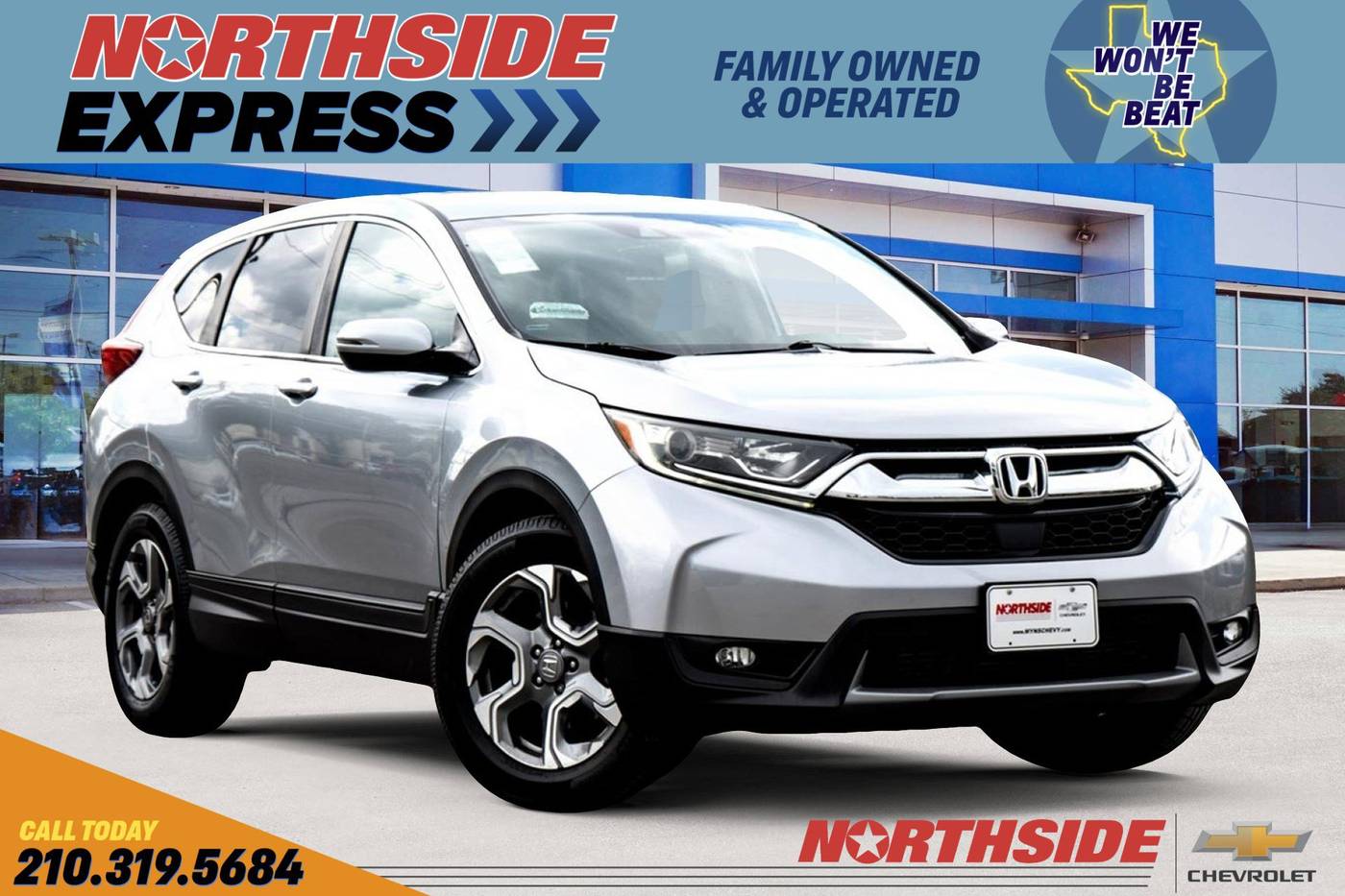 2017 Honda CR-V EX-L — SUV — 86,408 mi — San Antonio, TX