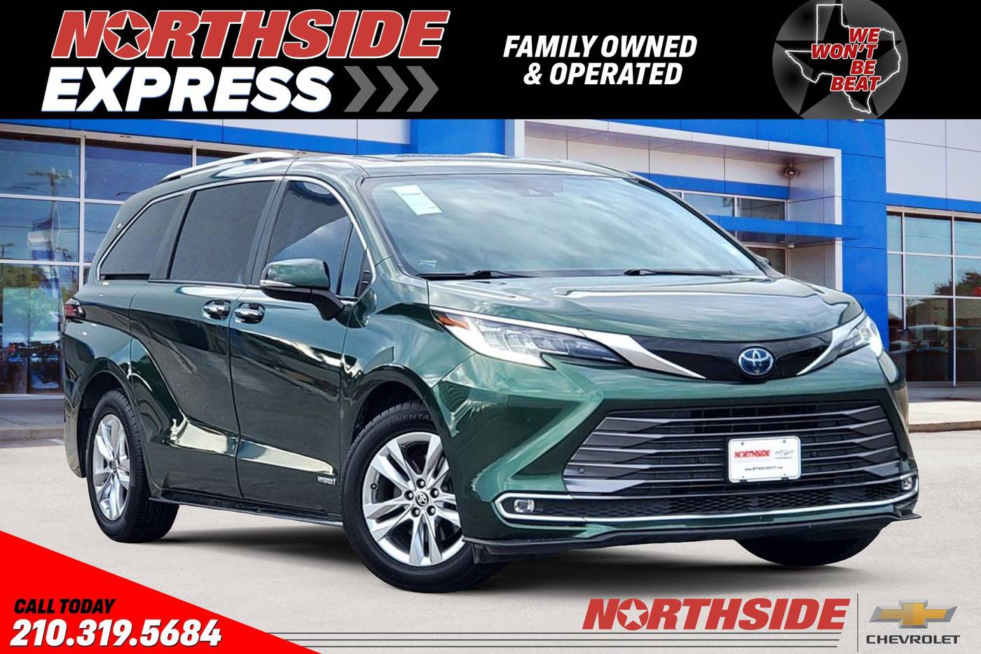 2021 Toyota Sienna Limited — Minivan — 42,400 mi — San Antonio, TX