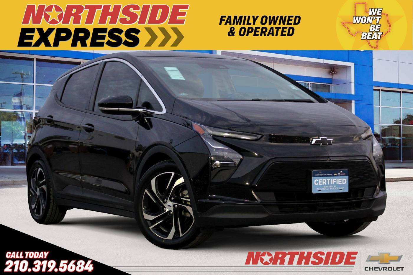 2022 Chevrolet Bolt EV 2LT — Hatchback — 31,525 mi — San Antonio, TX