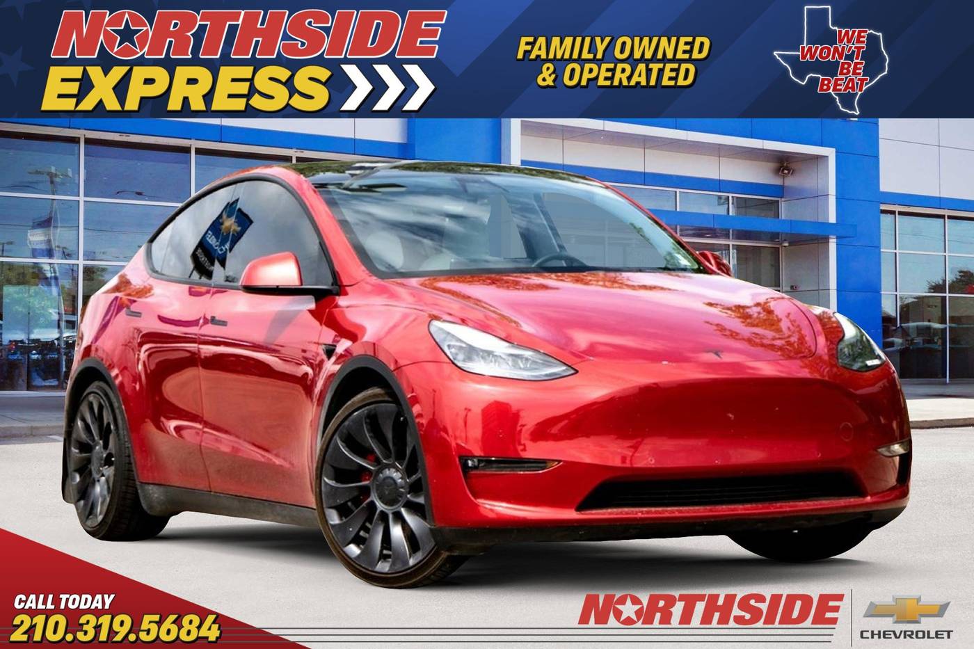 2021 Tesla Model Y Performance — SUV — 55,141 mi — San Antonio, TX
