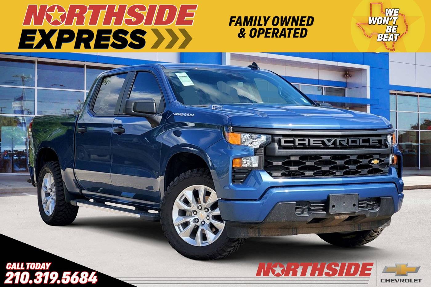 2024 Chevrolet Silverado 1500 Custom — Pickup Truck — 6,590 mi — San Antonio, TX