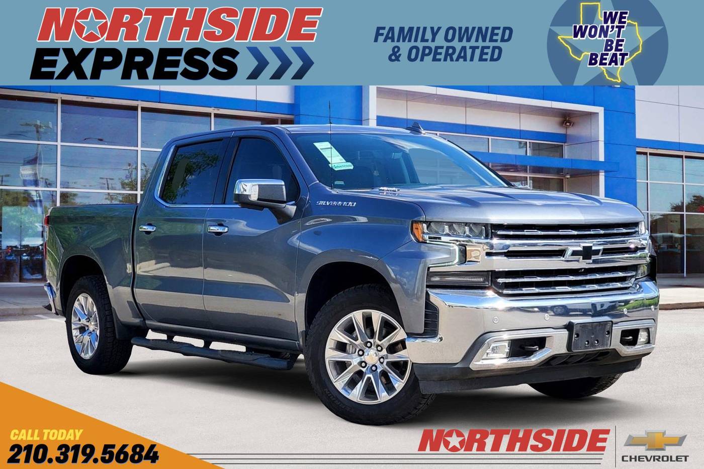 2021 Chevrolet Silverado 1500 LTZ — Pickup Truck — 89,291 mi — San Antonio, TX