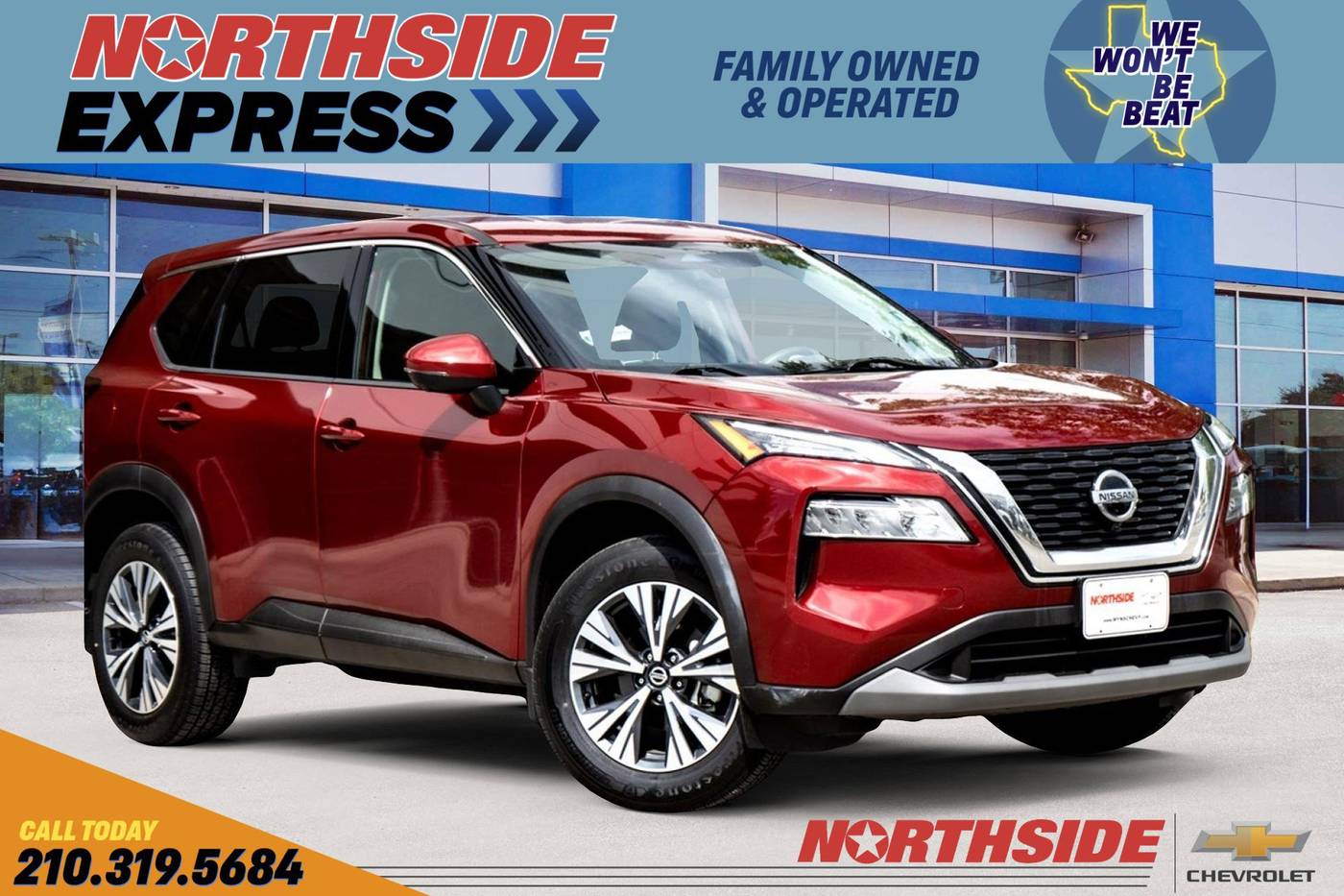2021 Nissan Rogue SV — SUV — 39,706 mi — San Antonio, TX