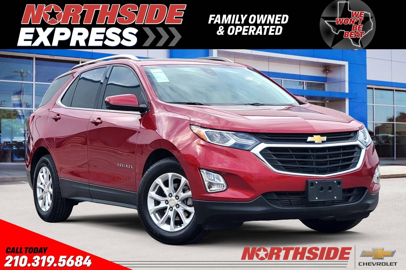 2020 Chevrolet Equinox LT — SUV — 62,052 mi — san antonio, TX
