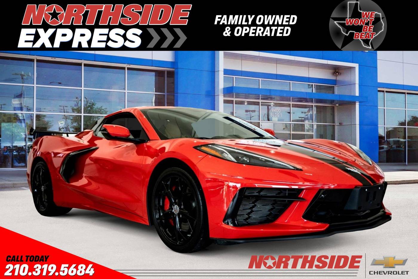 2021 Chevrolet Corvette 2LT — Convertible — 4,754 mi — San Antonio, TX