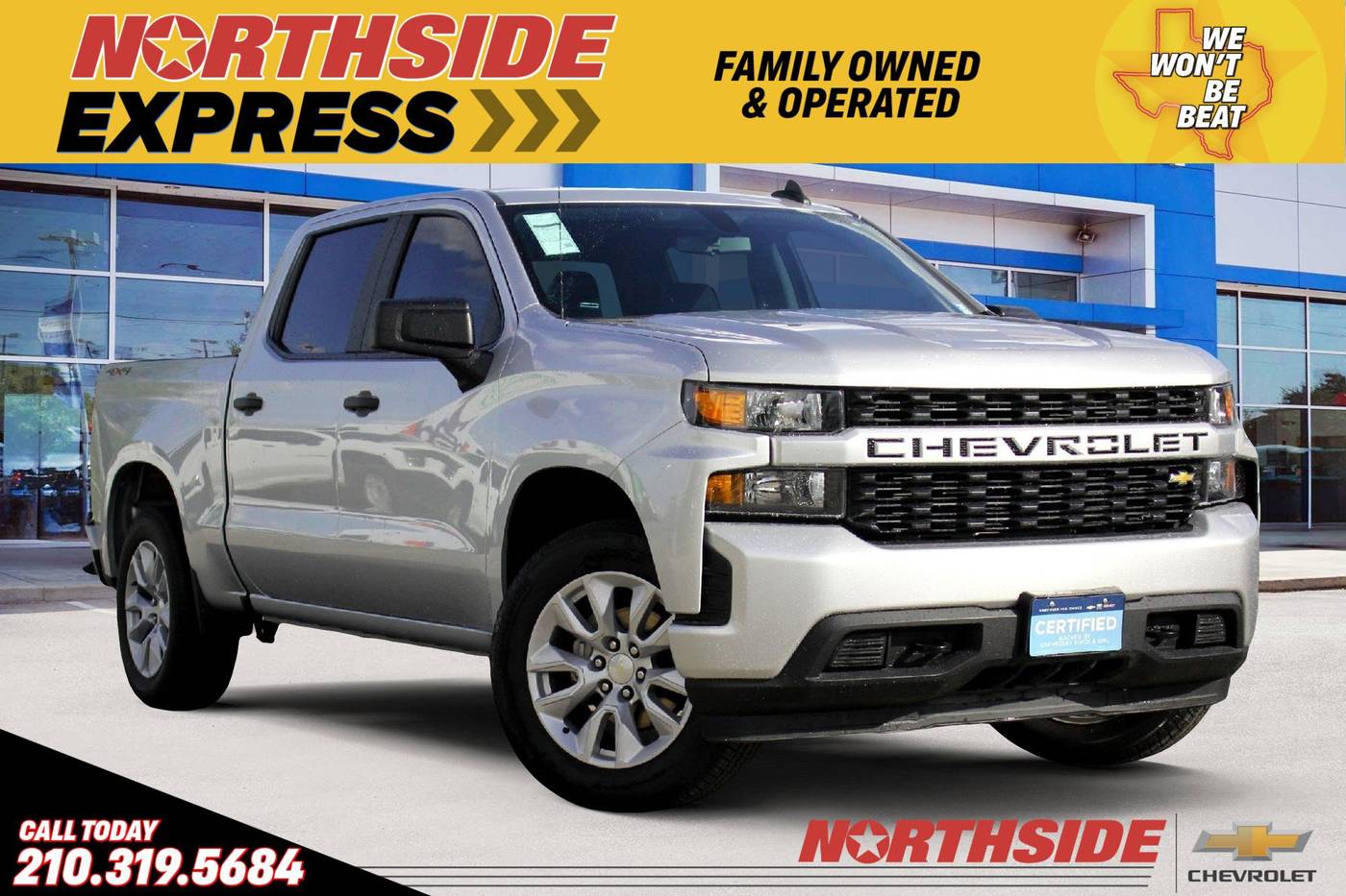 2022 Chevrolet Silverado 1500 LTD Custom — Pickup Truck — 49,884 mi — San Antonio, TX