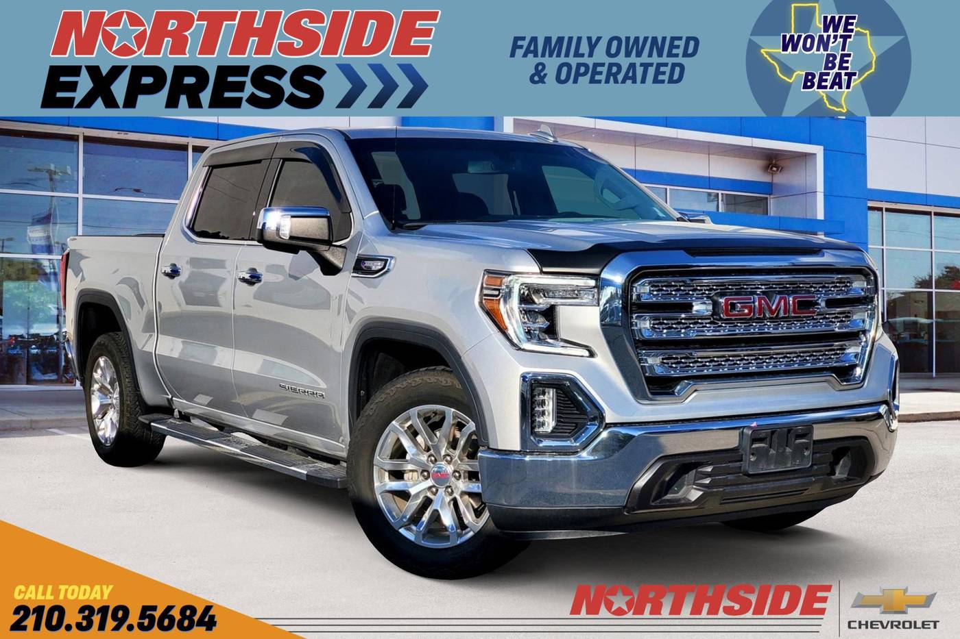 2021 GMC Sierra 1500 SLT — Pickup Truck — 33,262 mi — San Antonio, TX