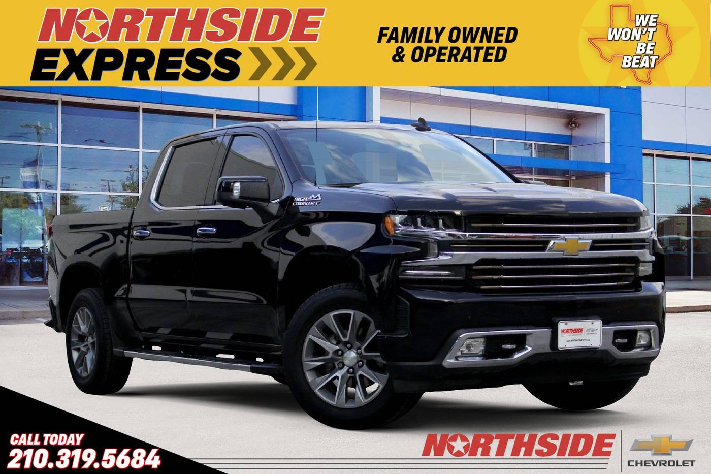 2020 Chevrolet Silverado 1500 High Country — Pickup Truck — 65,932 mi — San Antonio, TX
