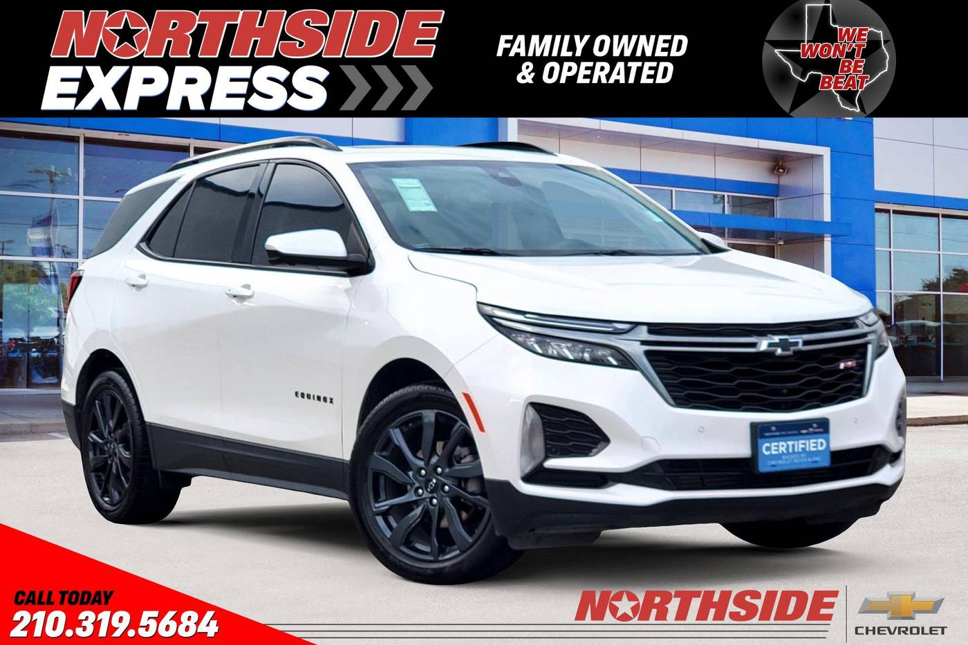 2022 Chevrolet Equinox RS — SUV — 34,002 mi — San Antonio, TX