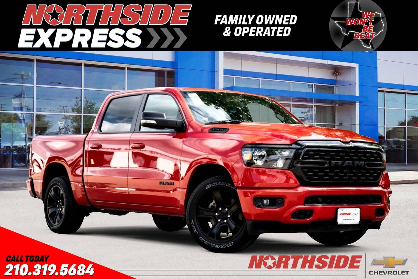 2022 Ram 1500 Lone Star — Pickup Truck — 33,523 mi — San Antonio, TX