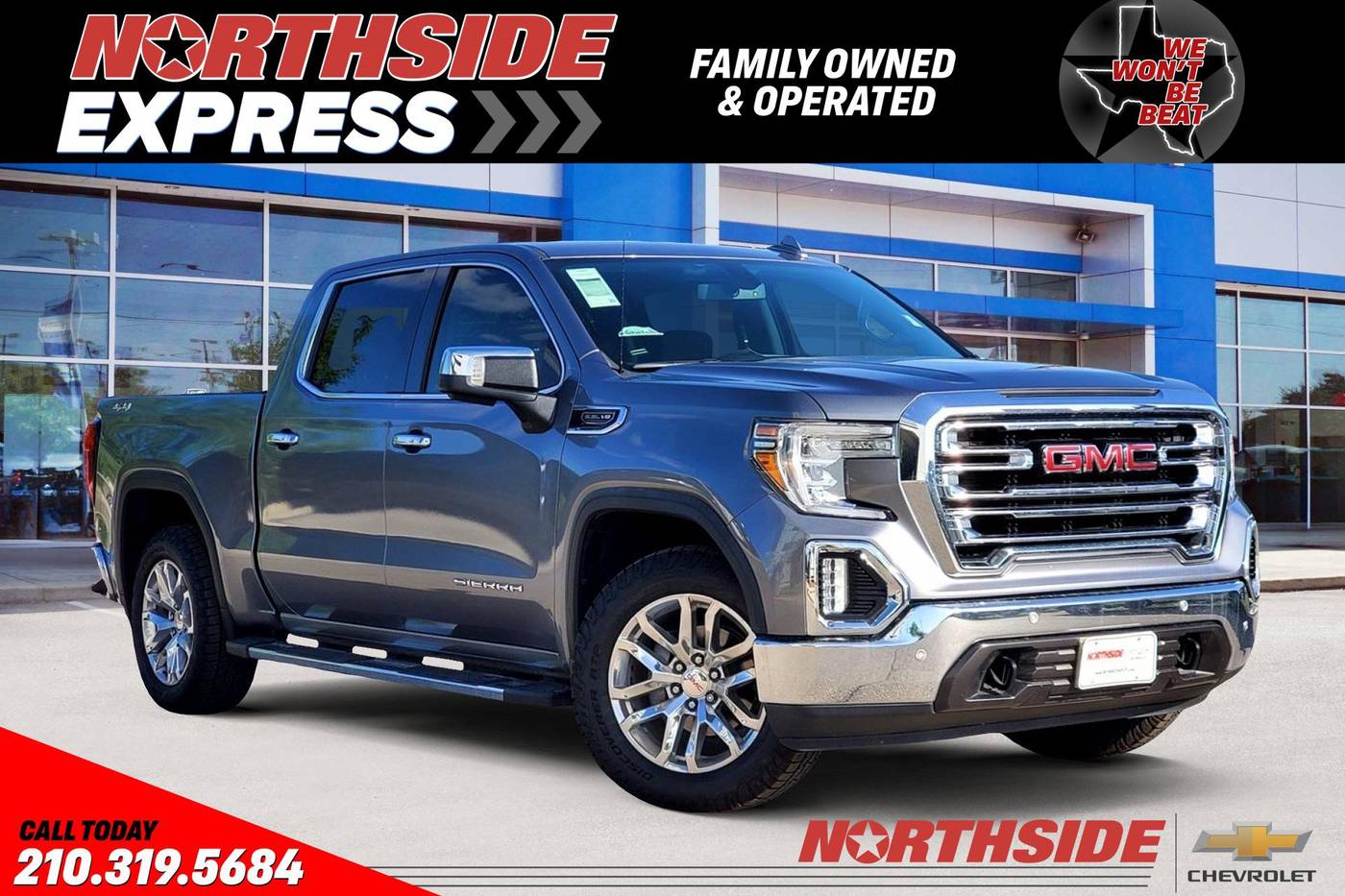 2020 GMC Sierra 1500 SLT — Pickup Truck — 56,203 mi — San Antonio, TX