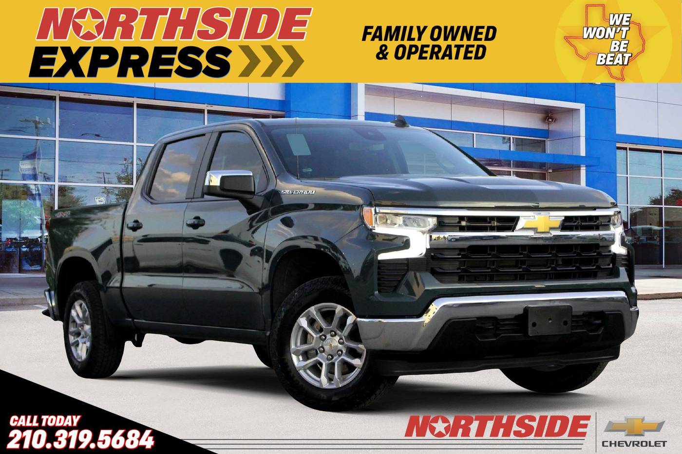 2025 Chevrolet Silverado 1500 LT — Pickup Truck — 4,282 mi — San Antonio, TX