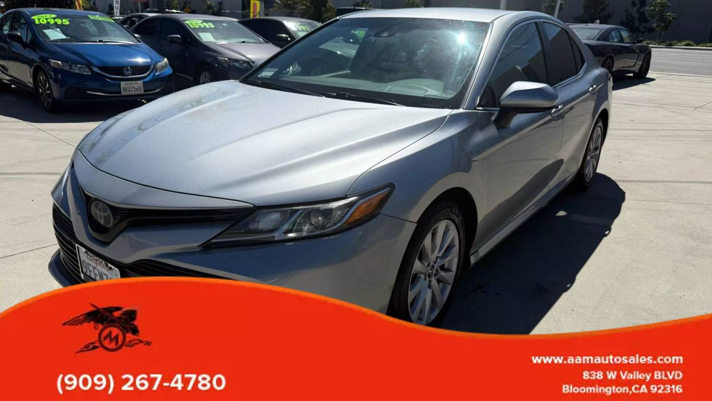 2018 Toyota Camry LE — Sedan — 126,305 mi — Bloomington, CA