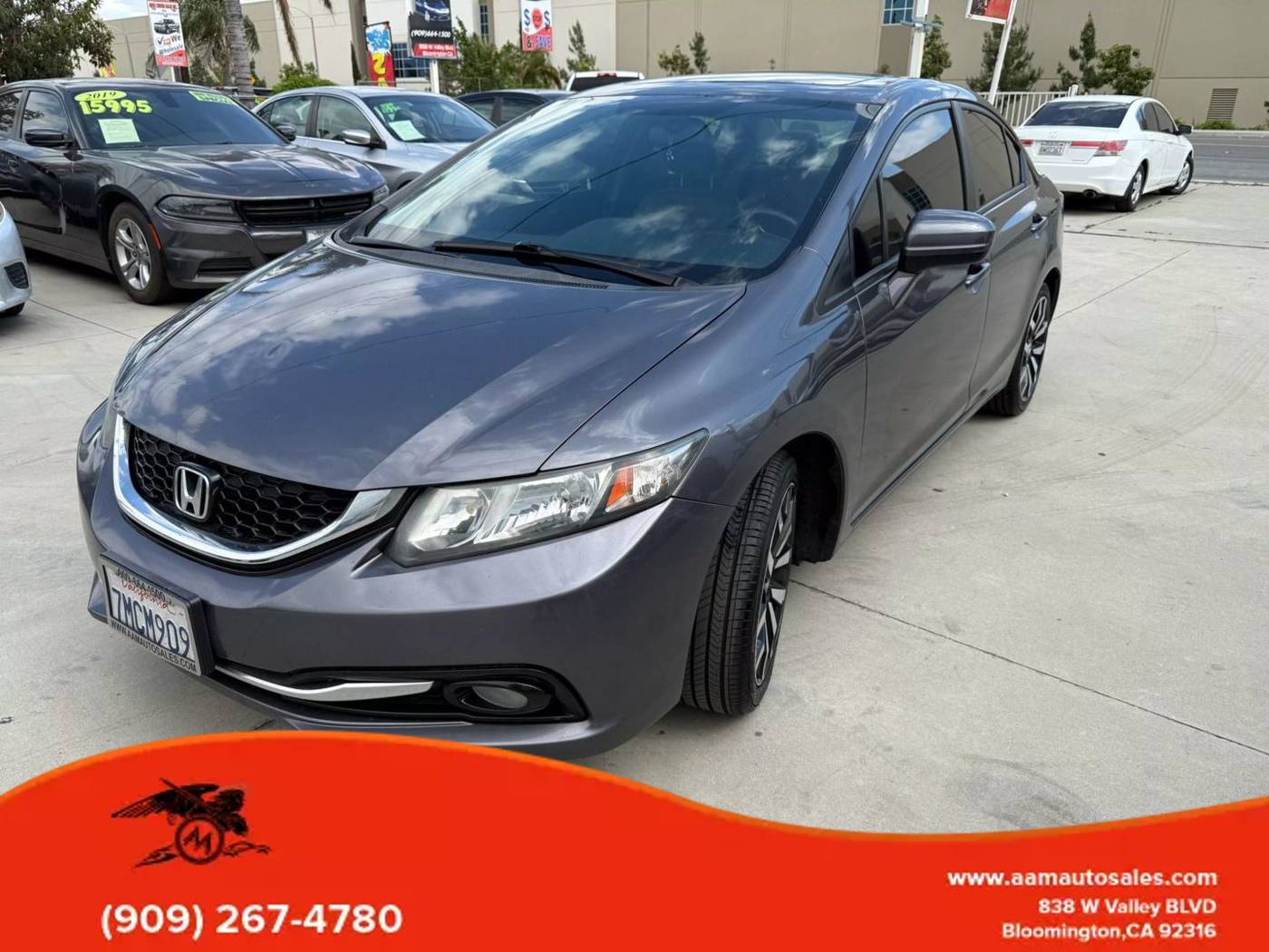 2015 Honda Civic EX-L — Sedan — 100,996 mi — Bloomington, CA