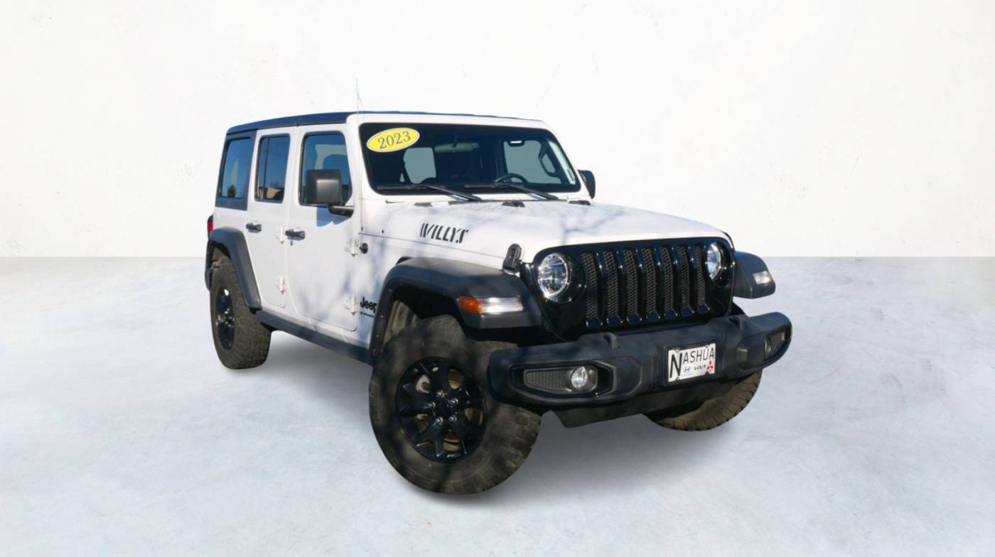 2023 Jeep Wrangler Willys Sport — SUV — 13,788 mi — Nashua, NH