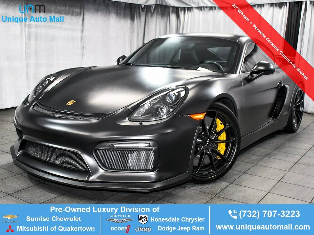 2016 Porsche Cayman GT4 — Coupe — 11,529 mi — South Amboy, NJ