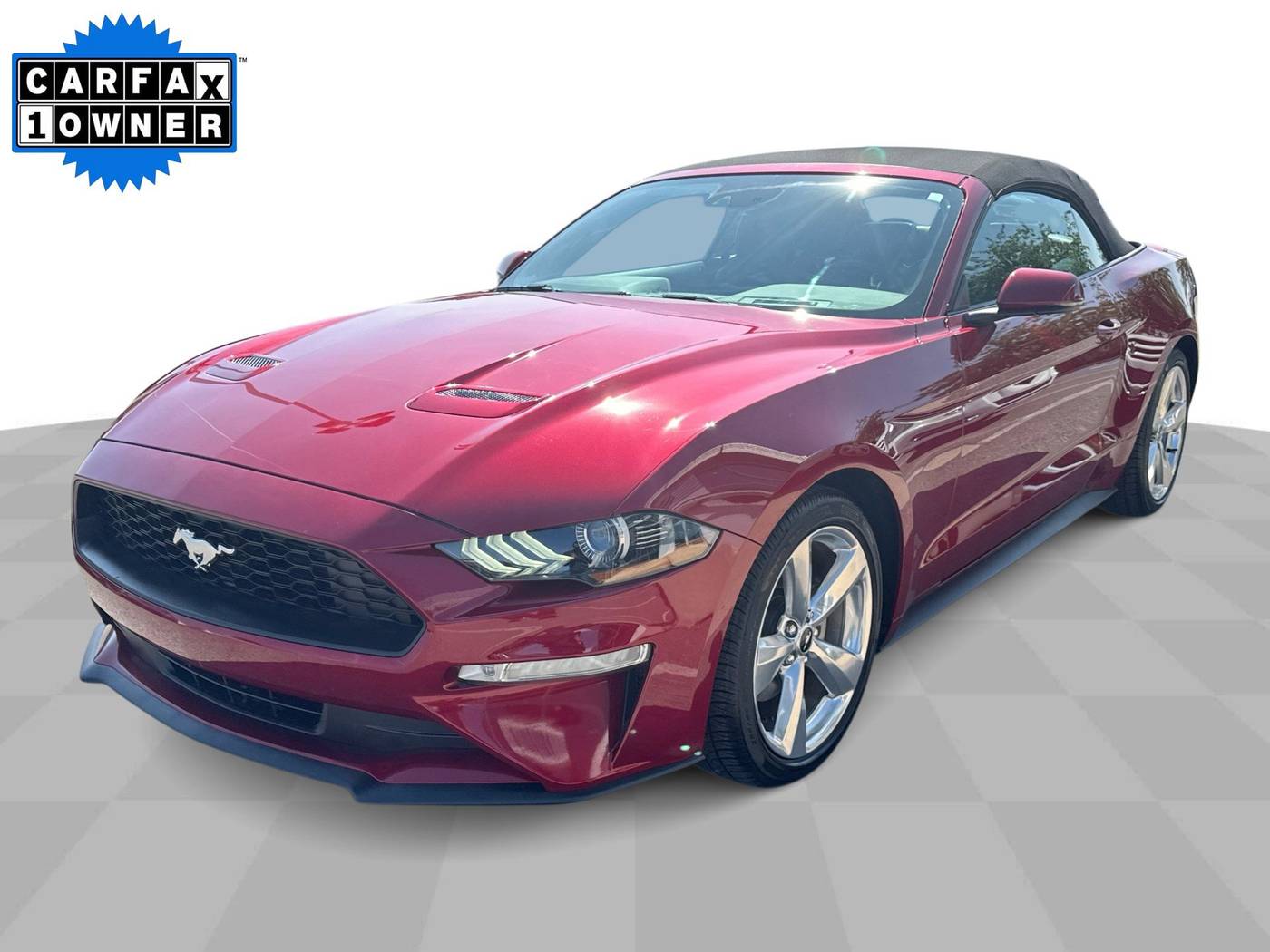 2019 Ford Mustang EcoBoost Premium — Convertible — 9,652 mi — Perrysburg, OH