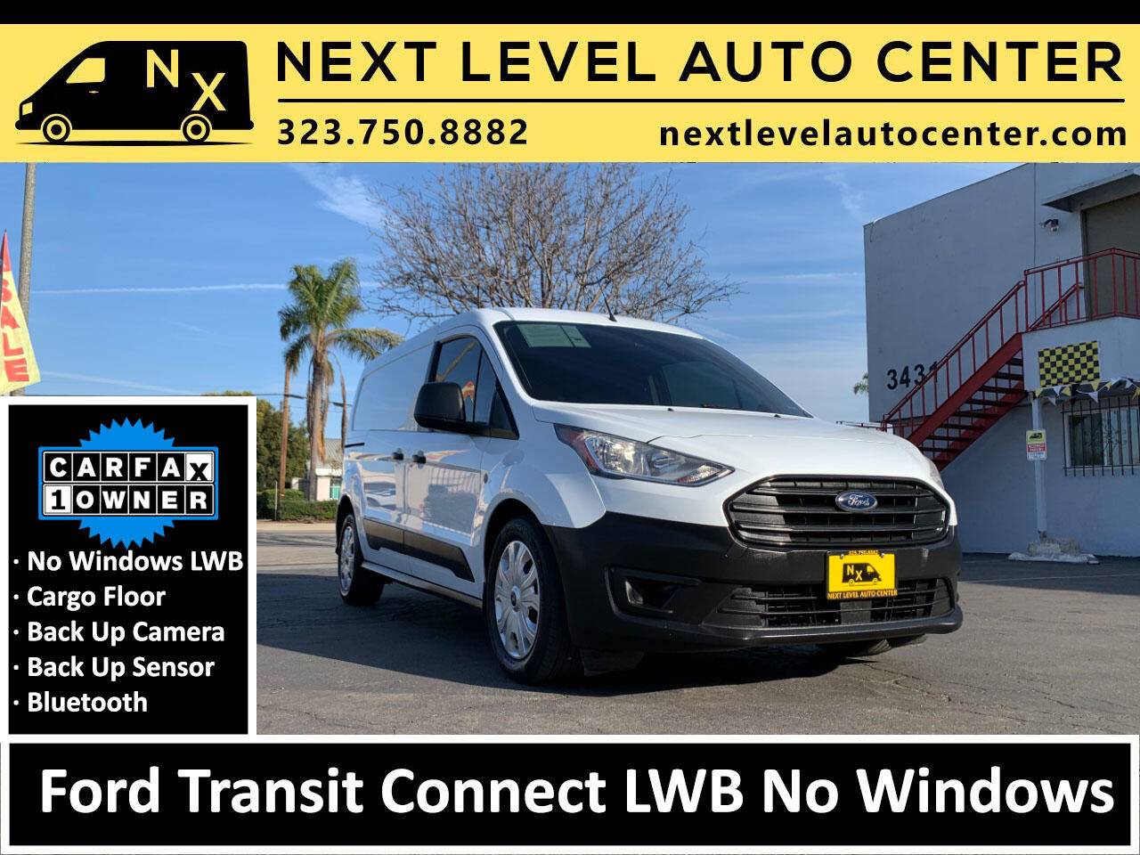2019 Ford Transit Connect Van XL — Cargo Van — 28,991 mi — Long Beach, CA