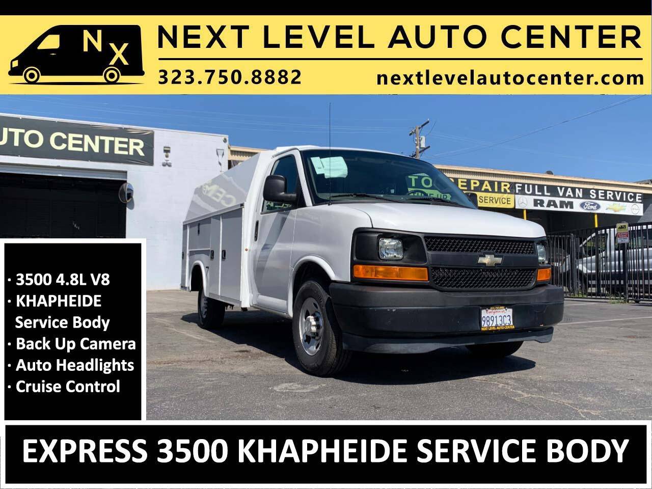 2017 Chevrolet Express Commercial Cutaway 3500 — Chassis Cab Truck — 55,289 mi — Long Beach, CA