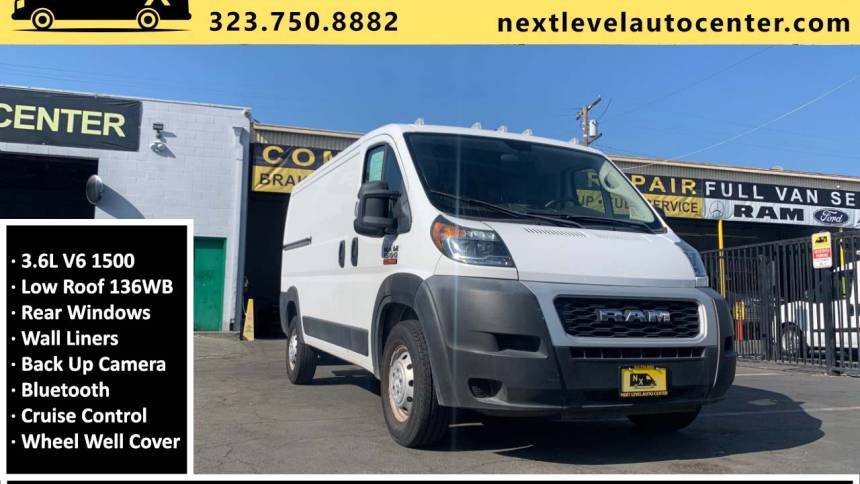 2019 Ram ProMaster Cargo Van 1500 — Cargo Van — 18,460 mi — Long Beach, CA