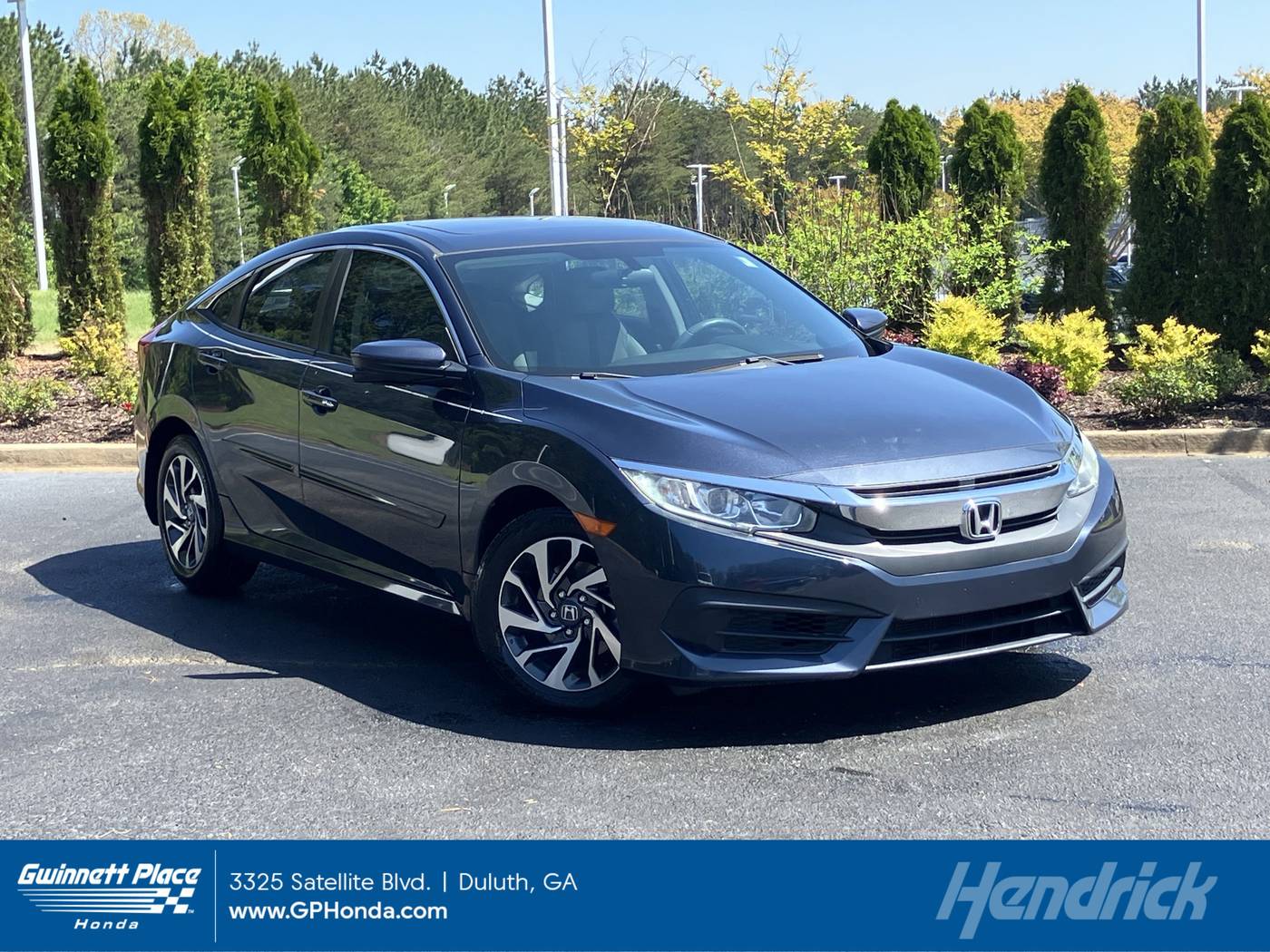 2016 Honda Civic EX — Sedan — 53,020 mi — Duluth, GA