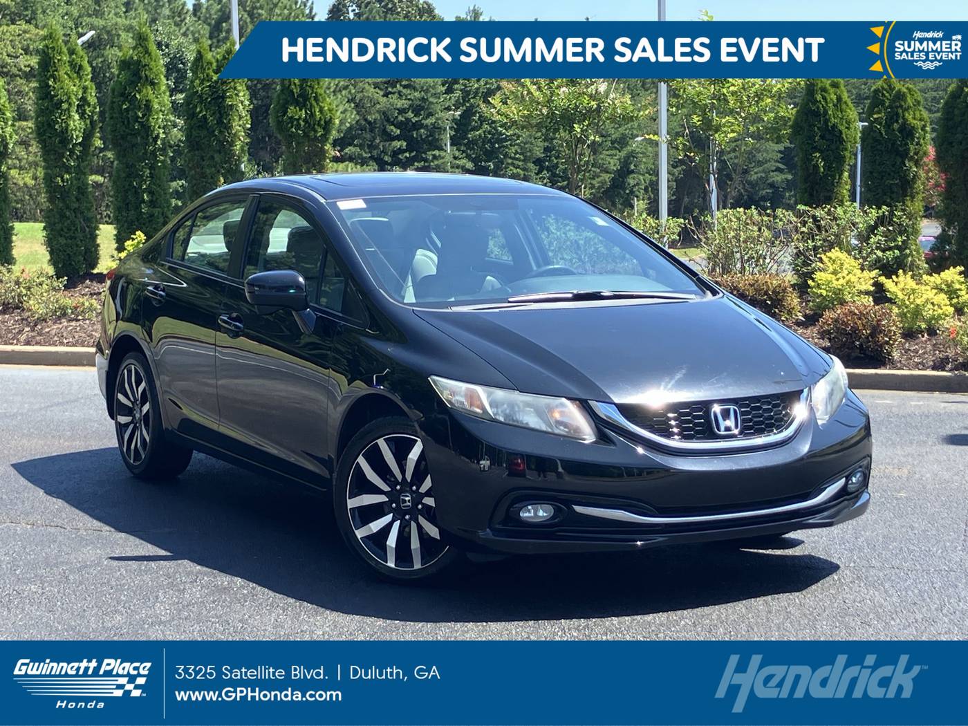 2015 Honda Civic EX-L — Sedan — 123,705 mi — Duluth, GA