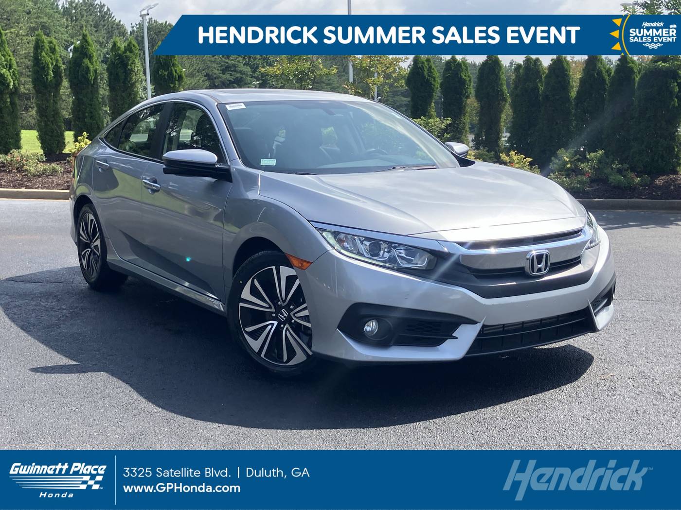 2018 Honda Civic EX-L — Sedan — 42,803 mi — Duluth, GA