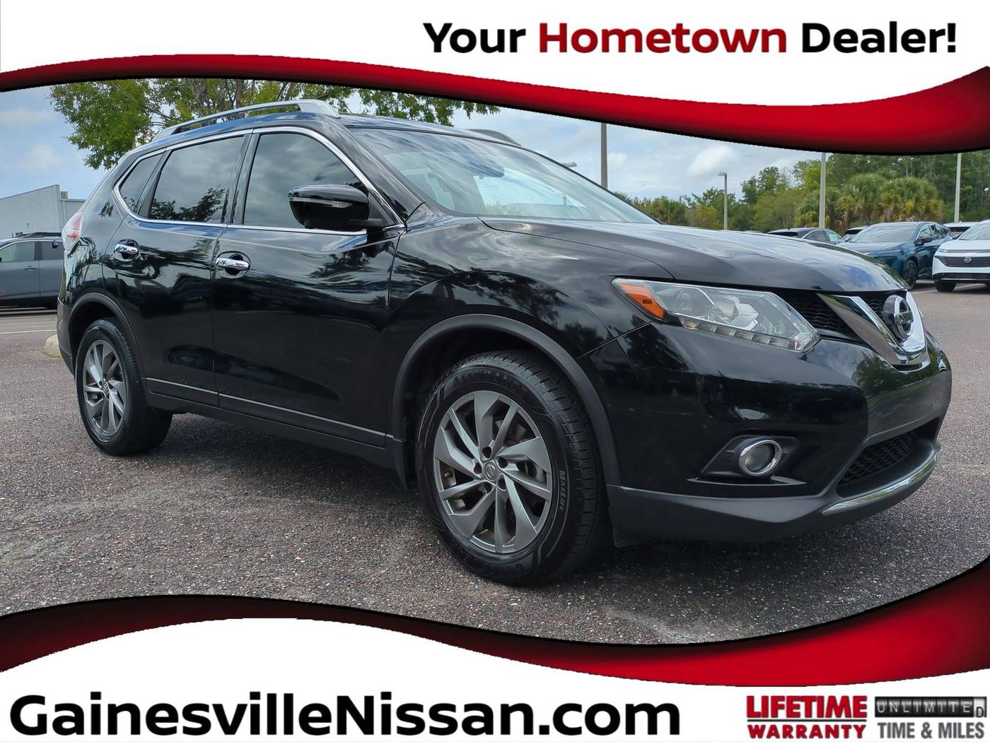 2015 Nissan Rogue SL — SUV — 100,562 mi — Gainesville, FL