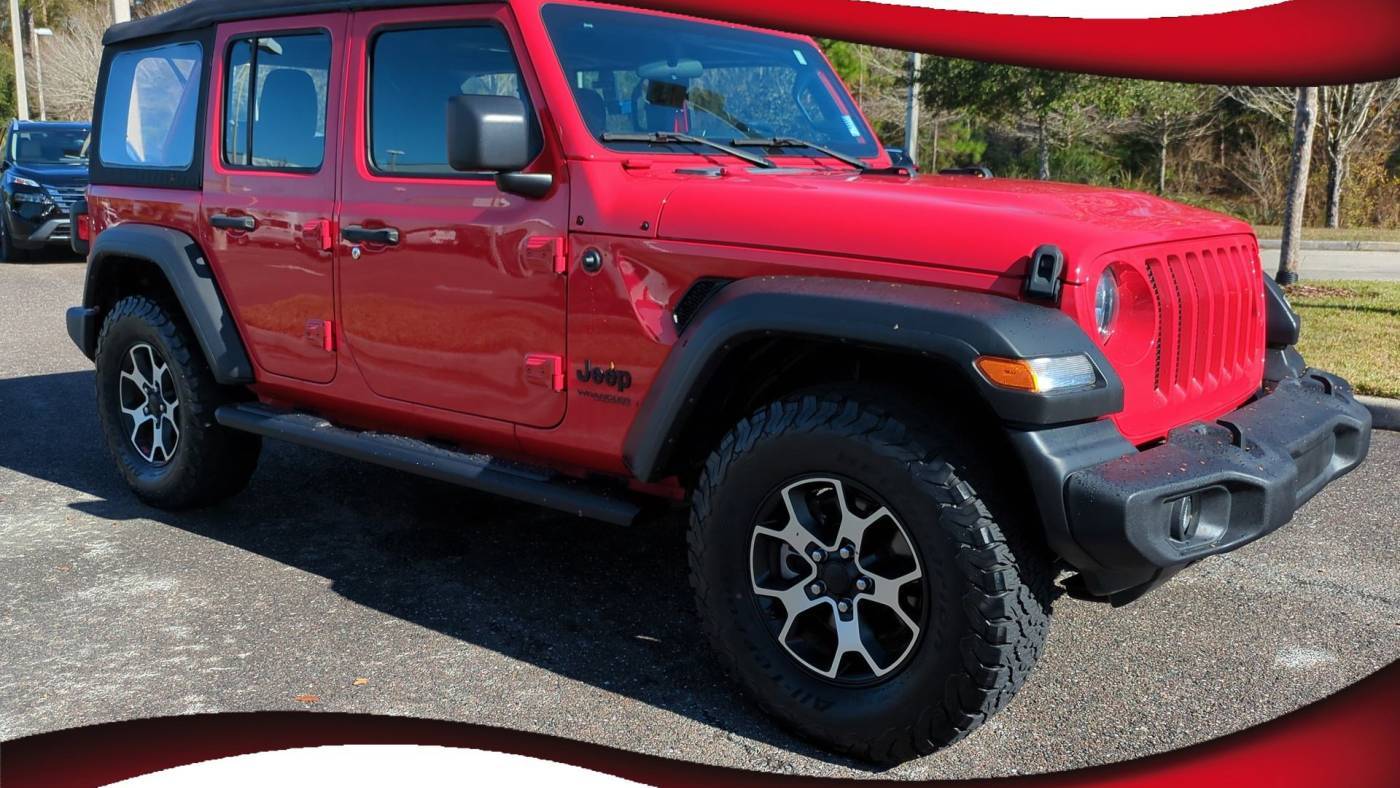 2022 Jeep Wrangler Sport — SUV — 19,369 mi — Gainesville, FL