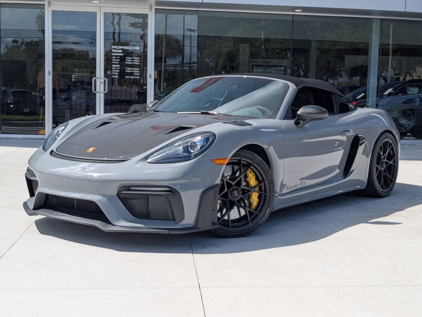 2025 Porsche 718 Spyder 718 Spyder RS — Convertible — 396 mi — Maitland, FL