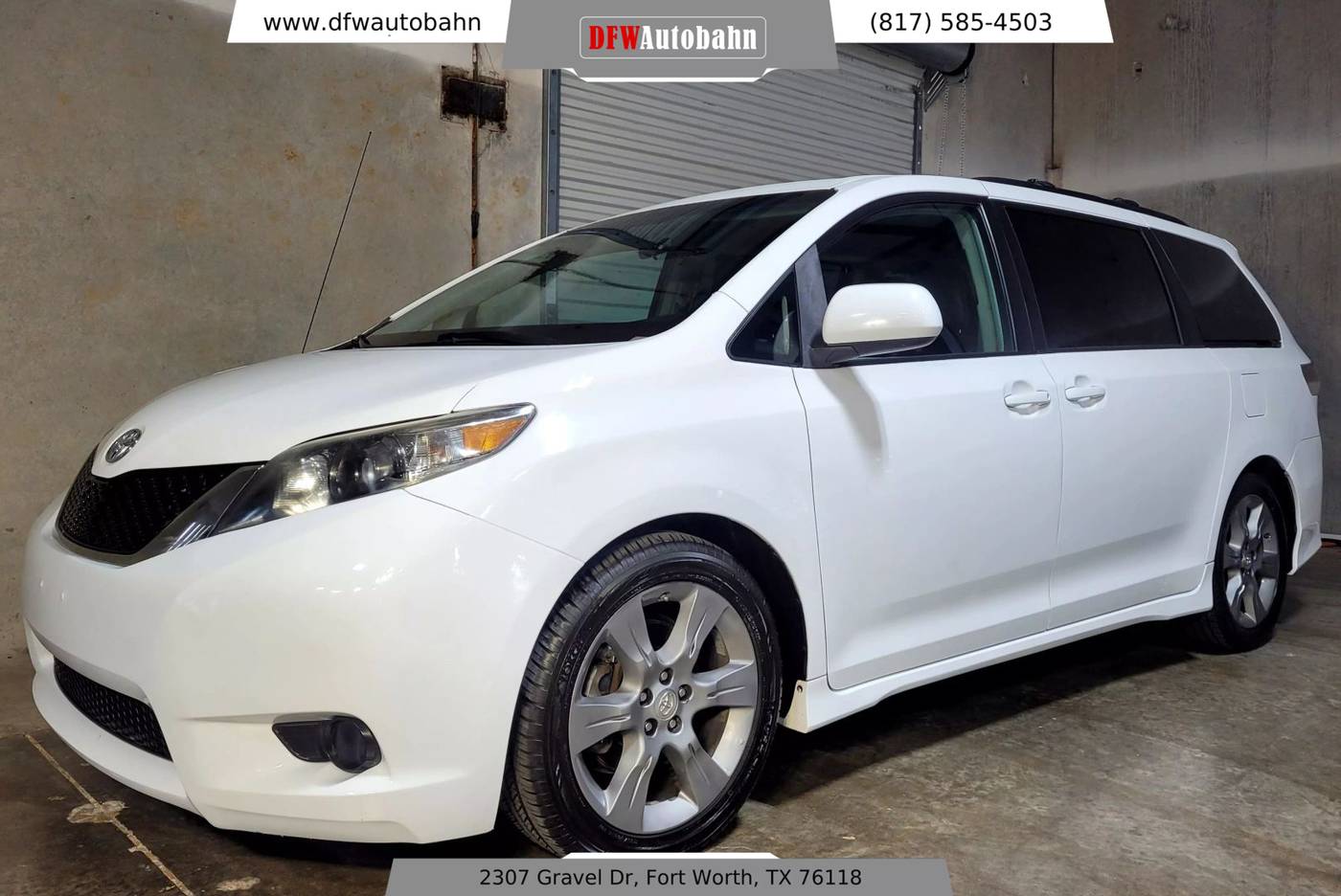 2011 Toyota Sienna SE — Minivan — 135,104 mi — Fort Worth, TX