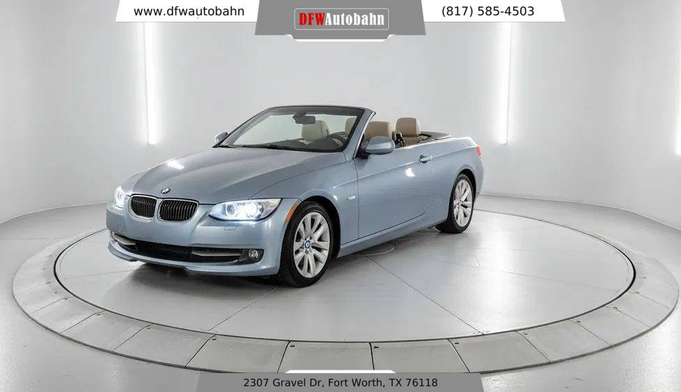 2013 BMW 3 Series 328i — Convertible — 74,814 mi — Fort Worth, TX