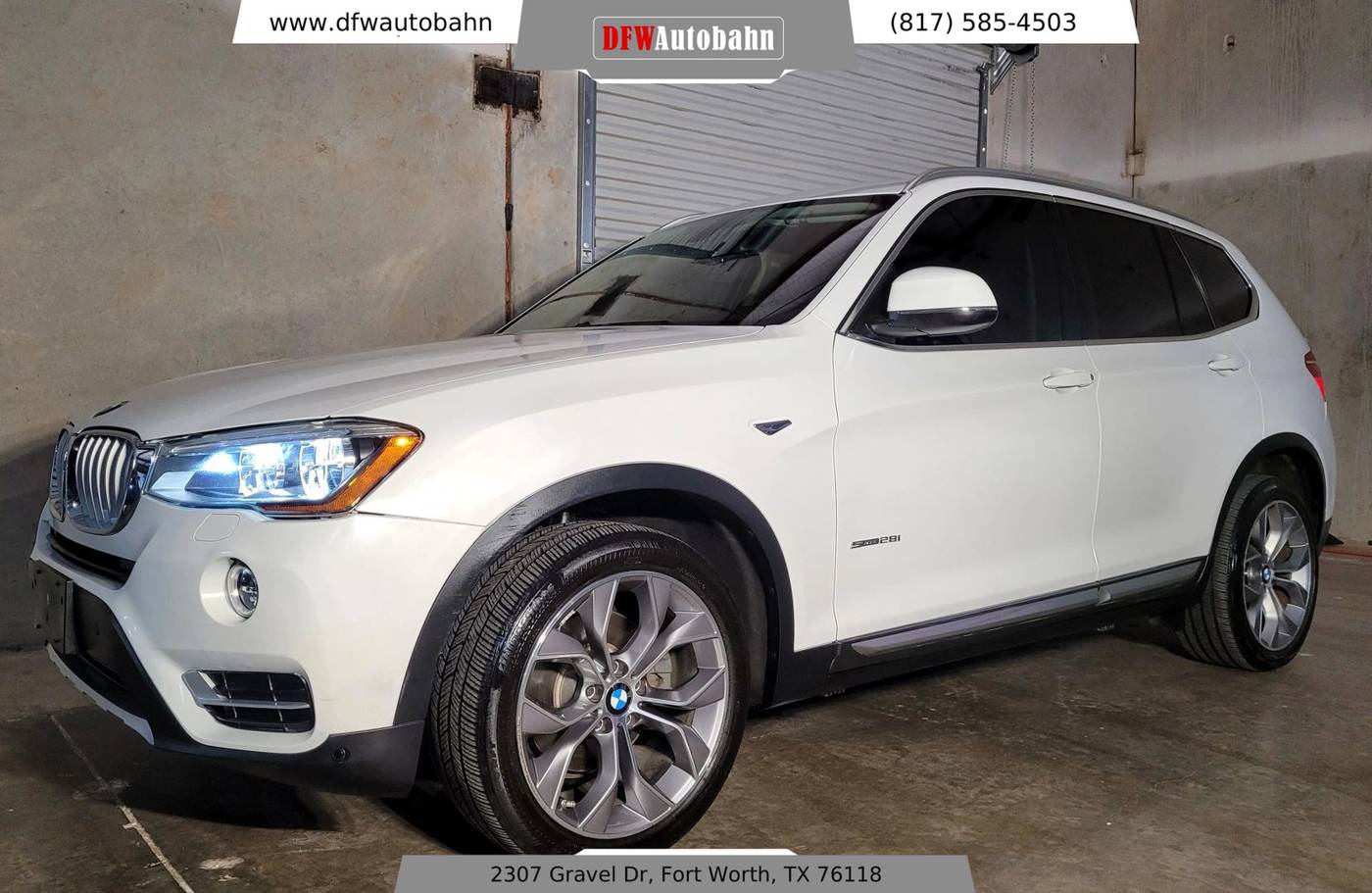2015 BMW X3 28i — SUV — 115,491 mi — Fort Worth, TX